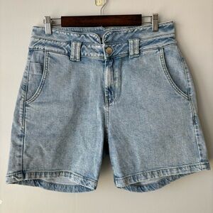 Esprit Denim Shorts Women 12 Light Mom Jean‎ 80's 90's Retro High Waist Vintage